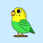 budgie cartoon